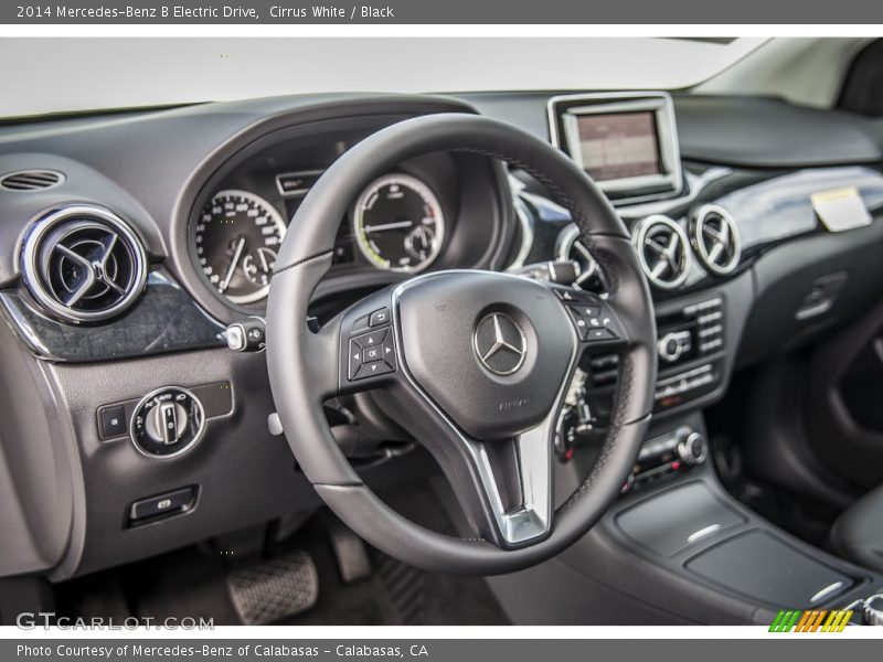 Cirrus White / Black 2014 Mercedes-Benz B Electric Drive