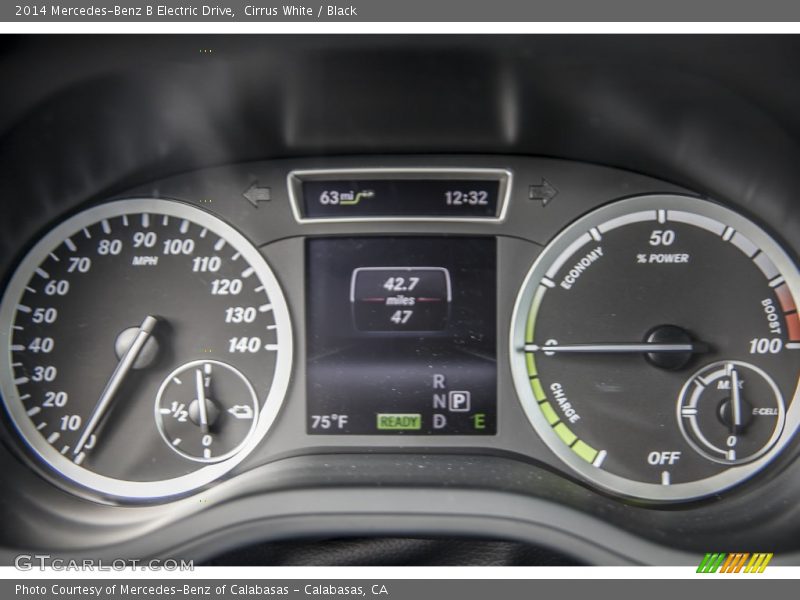 Cirrus White / Black 2014 Mercedes-Benz B Electric Drive