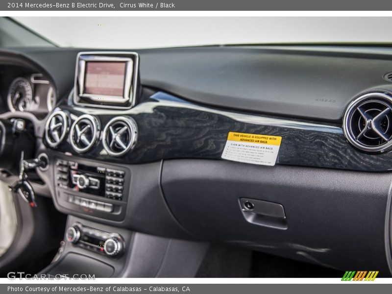 Cirrus White / Black 2014 Mercedes-Benz B Electric Drive