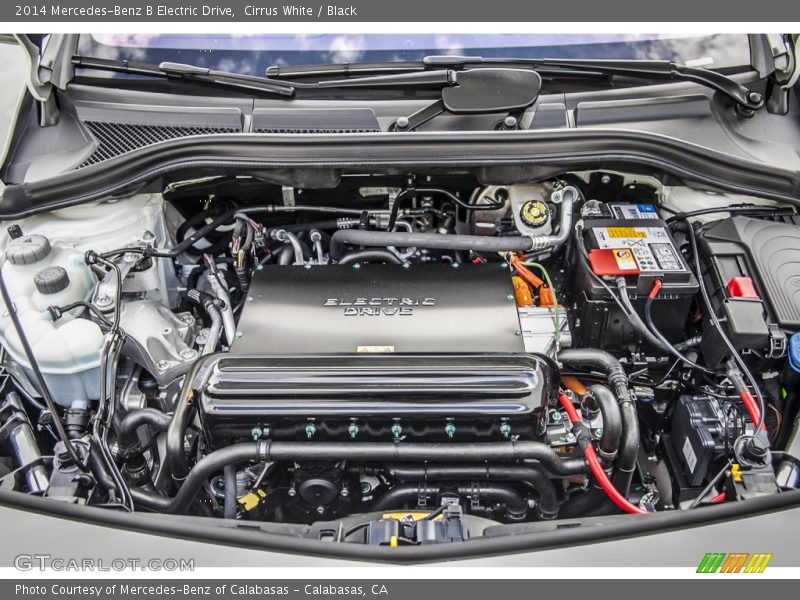 Cirrus White / Black 2014 Mercedes-Benz B Electric Drive