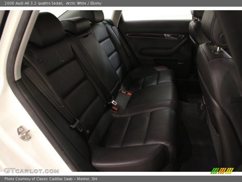 Arctic White / Ebony 2006 Audi A6 3.2 quattro Sedan
