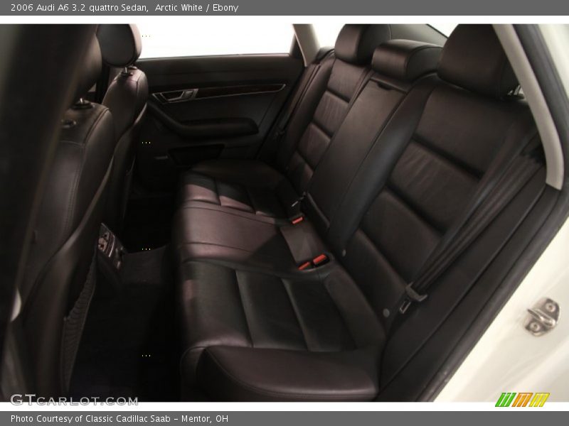 Arctic White / Ebony 2006 Audi A6 3.2 quattro Sedan