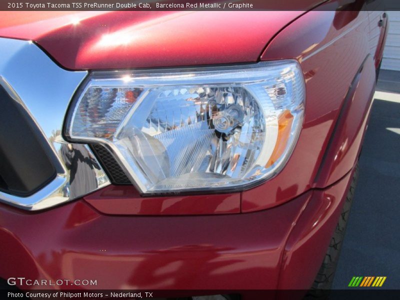 Barcelona Red Metallic / Graphite 2015 Toyota Tacoma TSS PreRunner Double Cab