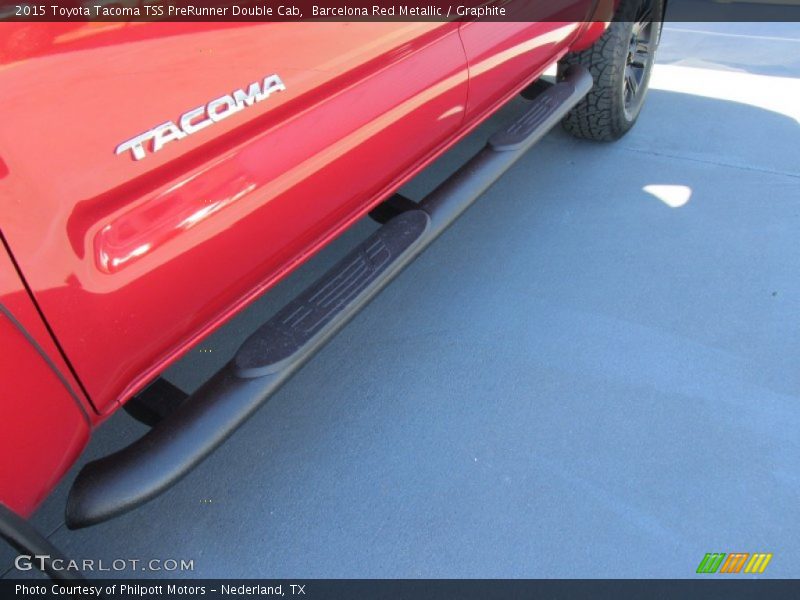 Barcelona Red Metallic / Graphite 2015 Toyota Tacoma TSS PreRunner Double Cab