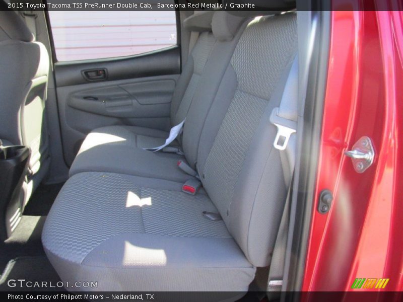 Barcelona Red Metallic / Graphite 2015 Toyota Tacoma TSS PreRunner Double Cab