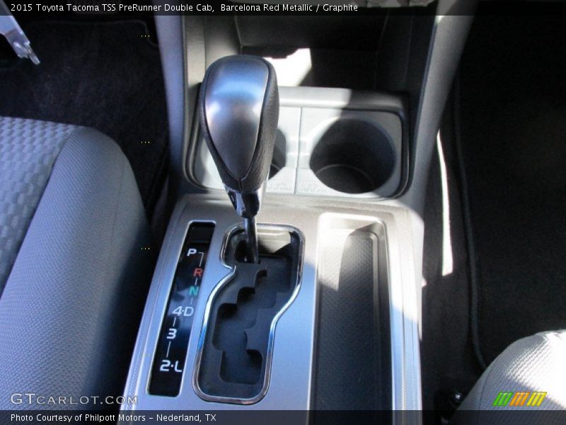 Barcelona Red Metallic / Graphite 2015 Toyota Tacoma TSS PreRunner Double Cab