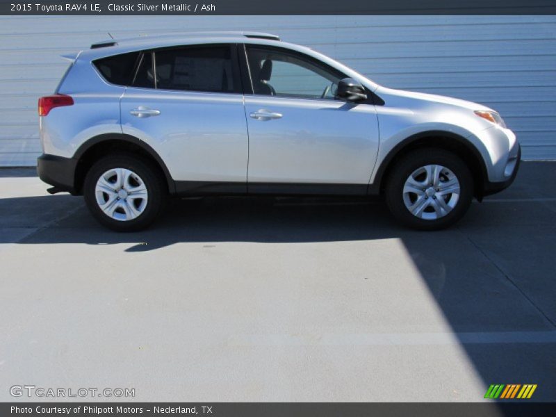 Classic Silver Metallic / Ash 2015 Toyota RAV4 LE