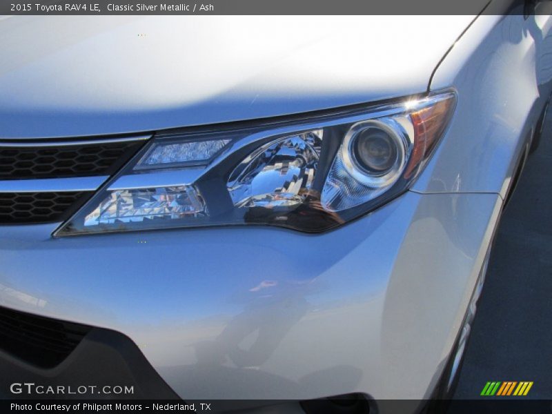 Classic Silver Metallic / Ash 2015 Toyota RAV4 LE