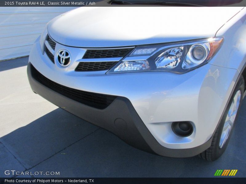 Classic Silver Metallic / Ash 2015 Toyota RAV4 LE