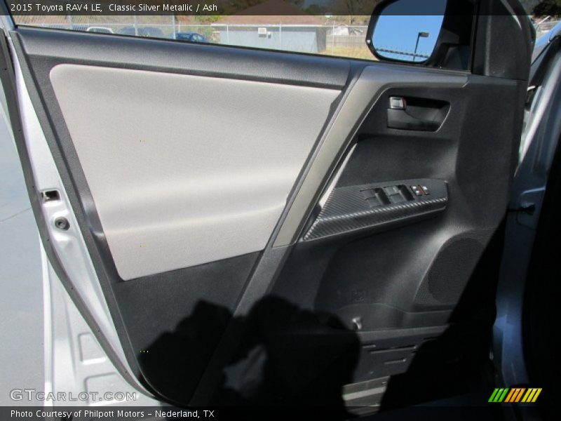 Classic Silver Metallic / Ash 2015 Toyota RAV4 LE