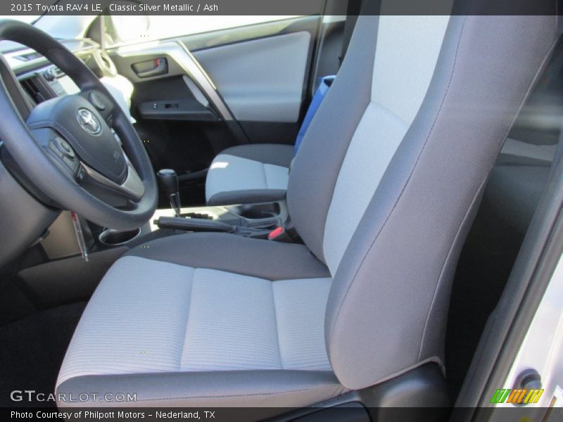 Classic Silver Metallic / Ash 2015 Toyota RAV4 LE