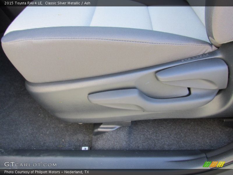 Classic Silver Metallic / Ash 2015 Toyota RAV4 LE