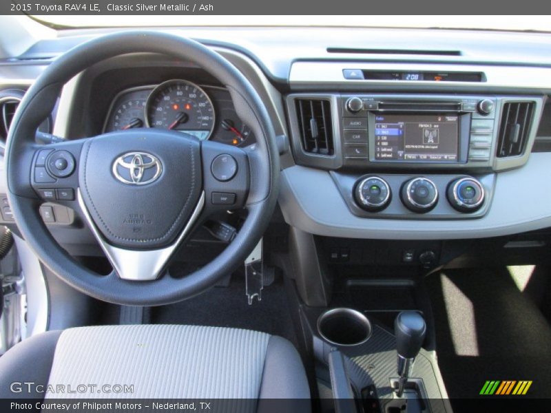 Classic Silver Metallic / Ash 2015 Toyota RAV4 LE