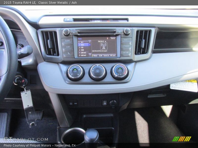 Classic Silver Metallic / Ash 2015 Toyota RAV4 LE