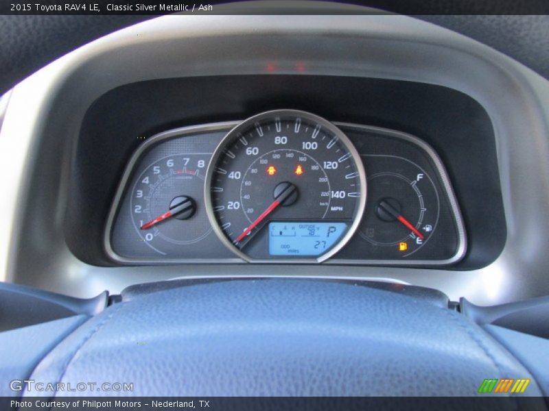 Classic Silver Metallic / Ash 2015 Toyota RAV4 LE