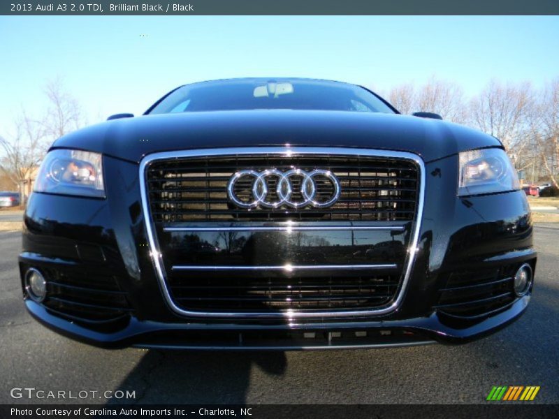 Brilliant Black / Black 2013 Audi A3 2.0 TDI
