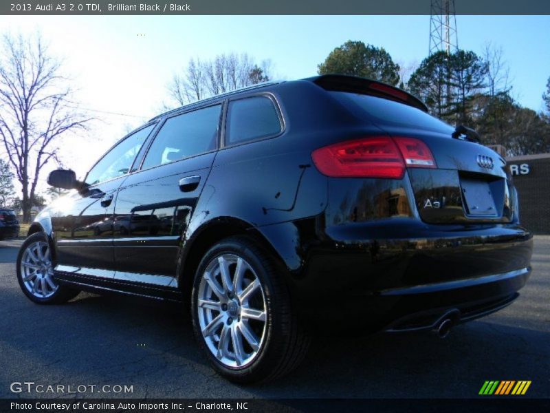 Brilliant Black / Black 2013 Audi A3 2.0 TDI