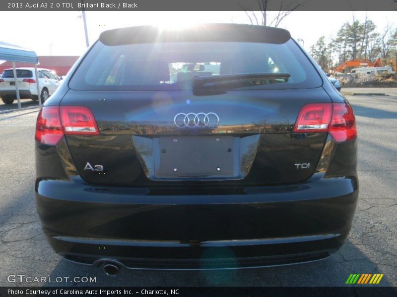 Brilliant Black / Black 2013 Audi A3 2.0 TDI