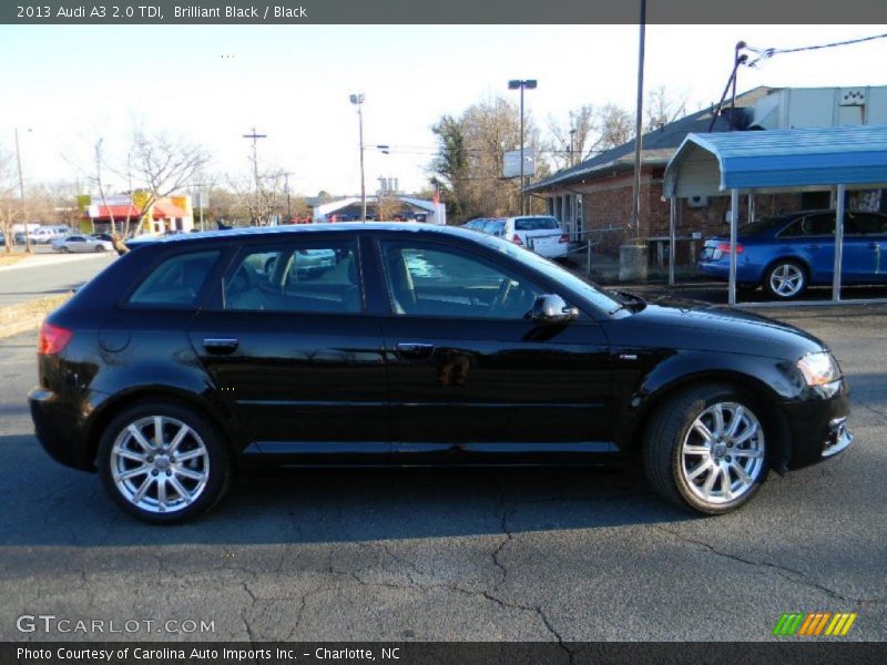 Brilliant Black / Black 2013 Audi A3 2.0 TDI