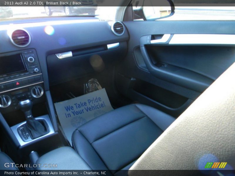 Brilliant Black / Black 2013 Audi A3 2.0 TDI
