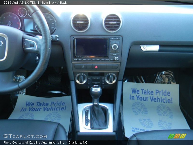Brilliant Black / Black 2013 Audi A3 2.0 TDI