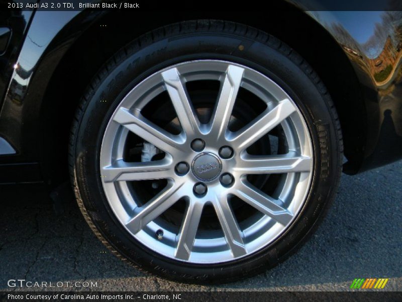 Brilliant Black / Black 2013 Audi A3 2.0 TDI