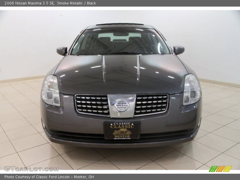 Smoke Metallic / Black 2006 Nissan Maxima 3.5 SE