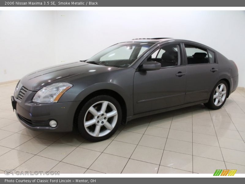 Smoke Metallic / Black 2006 Nissan Maxima 3.5 SE