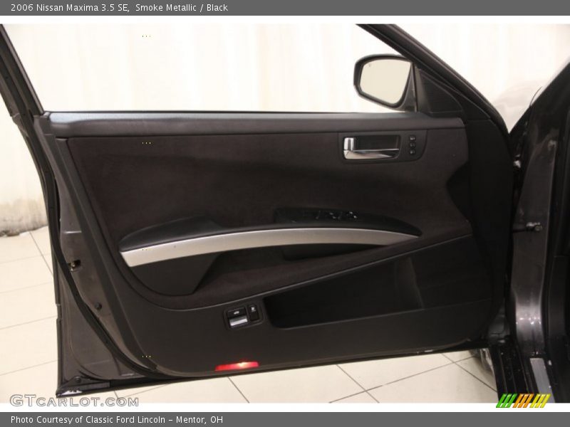 Smoke Metallic / Black 2006 Nissan Maxima 3.5 SE