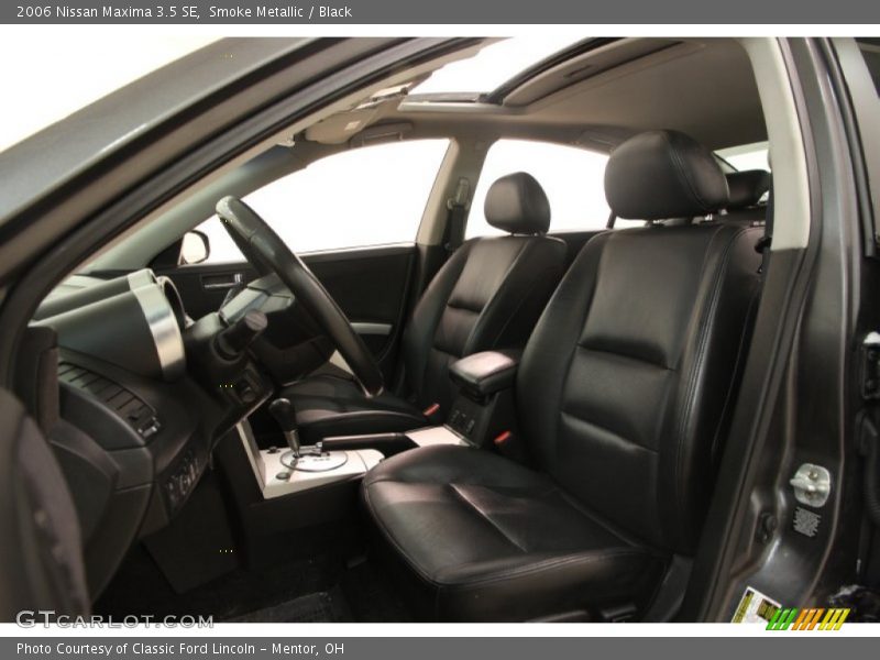 Smoke Metallic / Black 2006 Nissan Maxima 3.5 SE