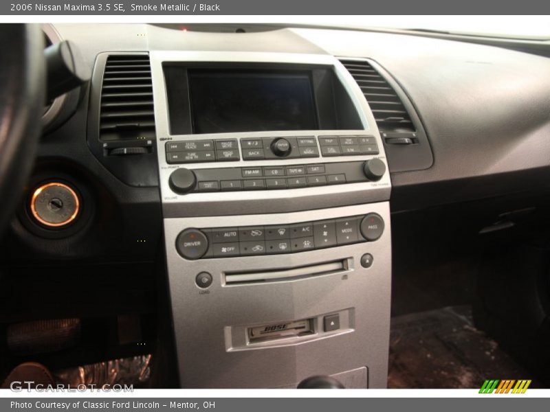 Smoke Metallic / Black 2006 Nissan Maxima 3.5 SE