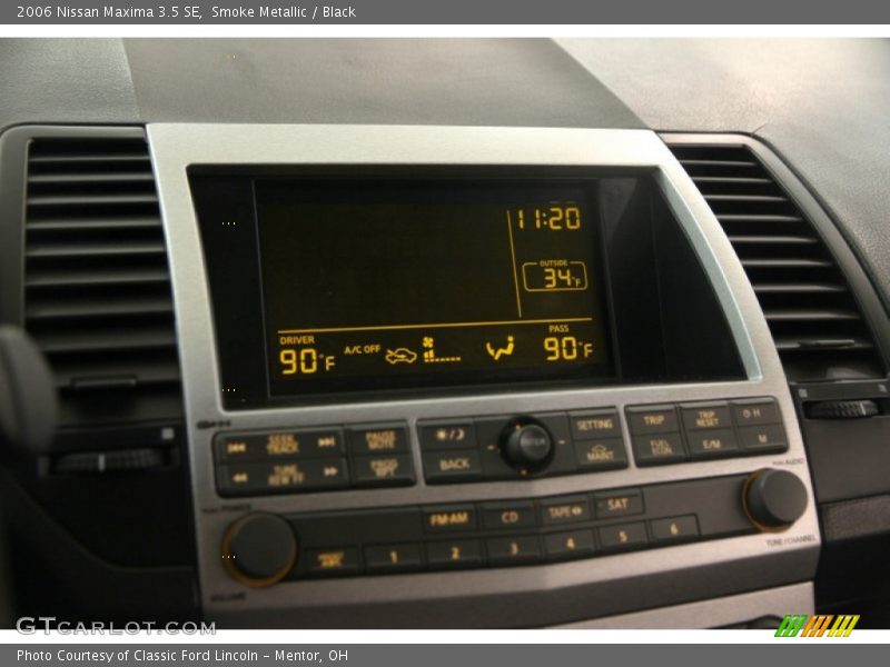 Smoke Metallic / Black 2006 Nissan Maxima 3.5 SE