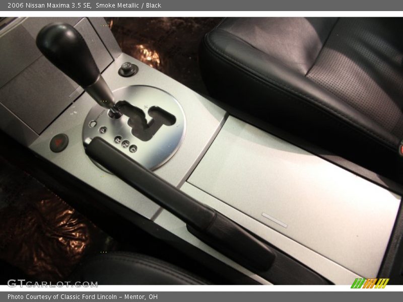 Smoke Metallic / Black 2006 Nissan Maxima 3.5 SE