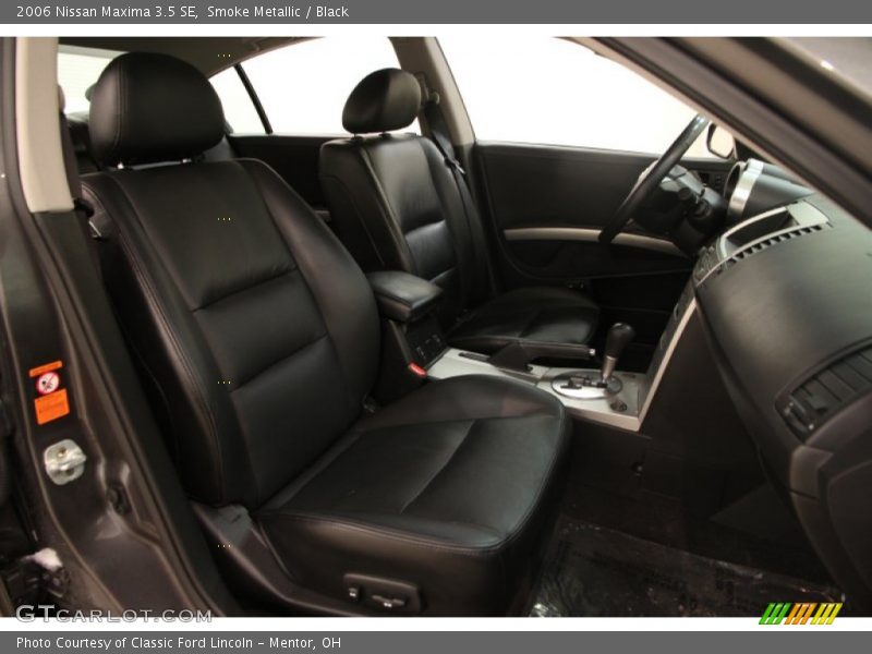 Smoke Metallic / Black 2006 Nissan Maxima 3.5 SE