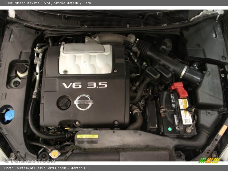 Smoke Metallic / Black 2006 Nissan Maxima 3.5 SE