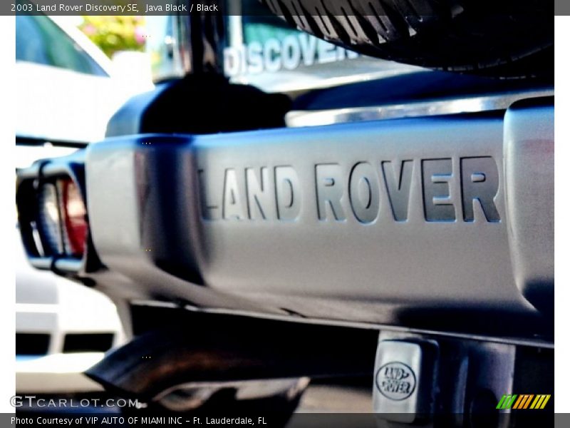 Java Black / Black 2003 Land Rover Discovery SE