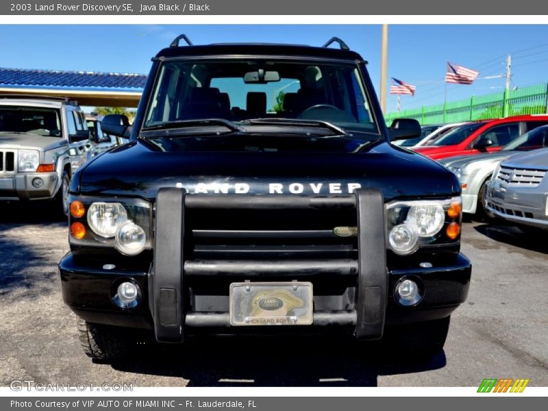 Java Black / Black 2003 Land Rover Discovery SE
