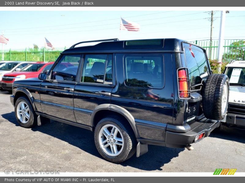 Java Black / Black 2003 Land Rover Discovery SE