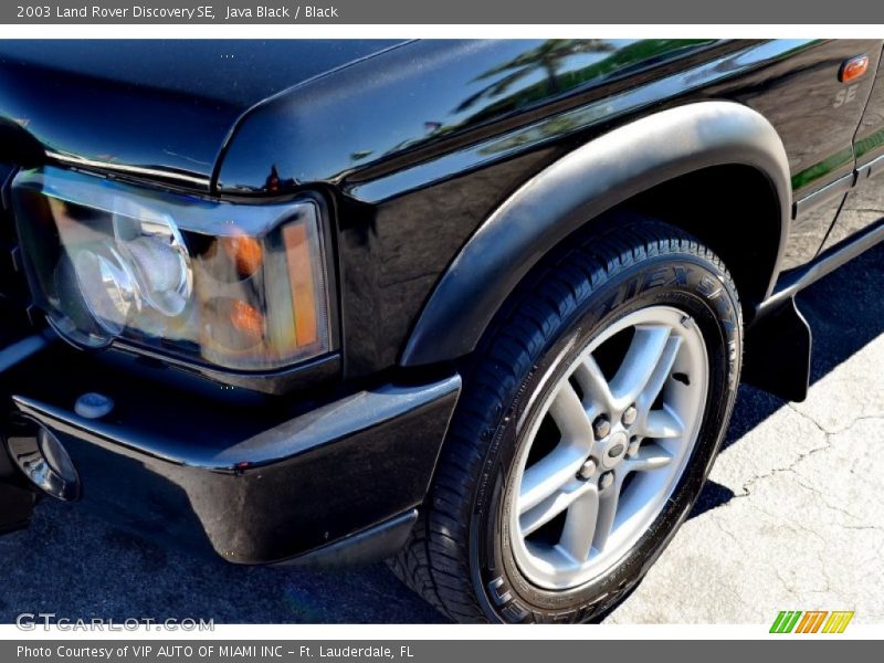 Java Black / Black 2003 Land Rover Discovery SE