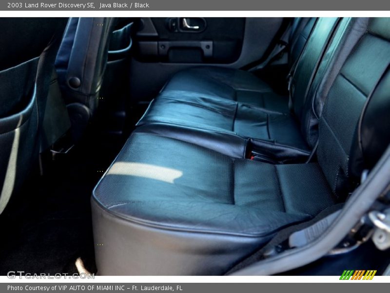 Java Black / Black 2003 Land Rover Discovery SE