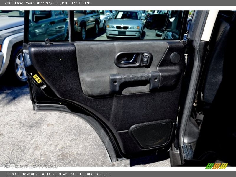 Java Black / Black 2003 Land Rover Discovery SE