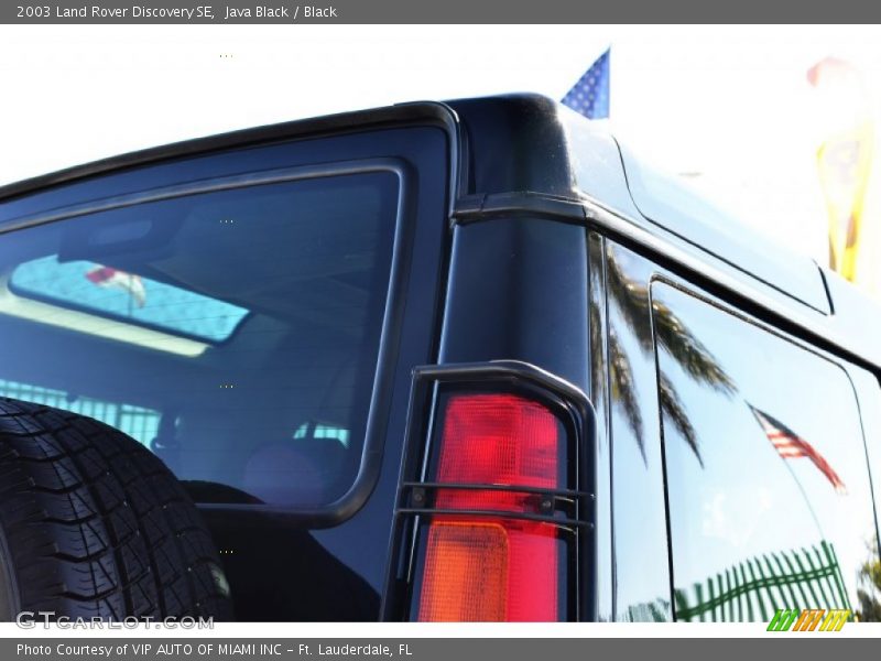 Java Black / Black 2003 Land Rover Discovery SE