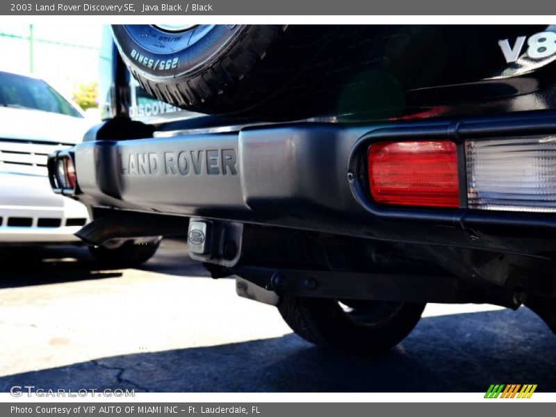 Java Black / Black 2003 Land Rover Discovery SE
