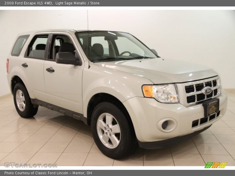 Light Sage Metallic / Stone 2009 Ford Escape XLS 4WD