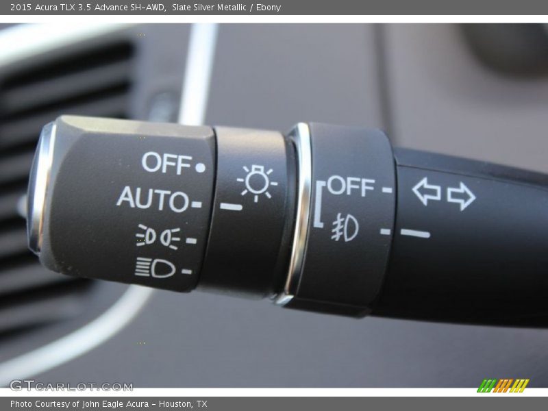 Controls of 2015 TLX 3.5 Advance SH-AWD
