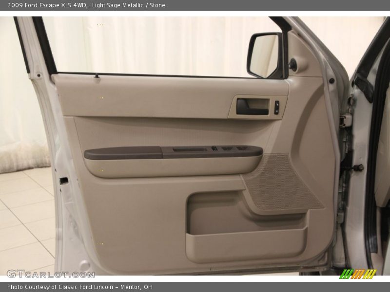 Light Sage Metallic / Stone 2009 Ford Escape XLS 4WD