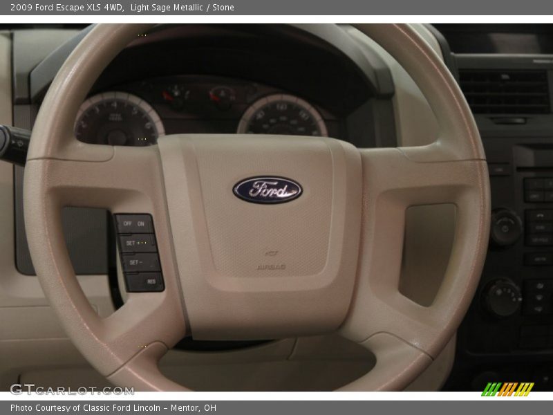 Light Sage Metallic / Stone 2009 Ford Escape XLS 4WD