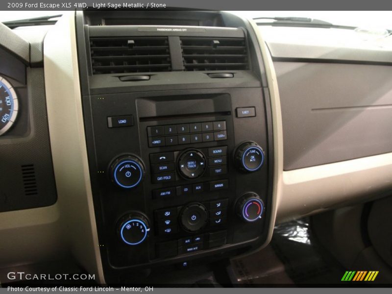 Light Sage Metallic / Stone 2009 Ford Escape XLS 4WD