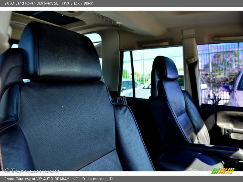 Java Black / Black 2003 Land Rover Discovery SE