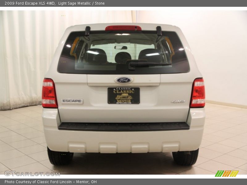 Light Sage Metallic / Stone 2009 Ford Escape XLS 4WD